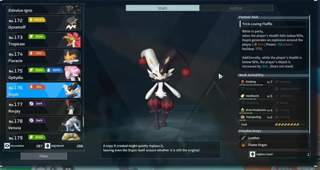 Palworld Dupin Paldeck screenshot