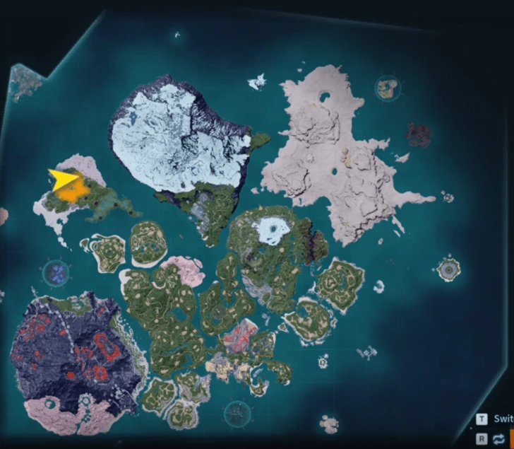 Palworld Chillet Ignis Location
