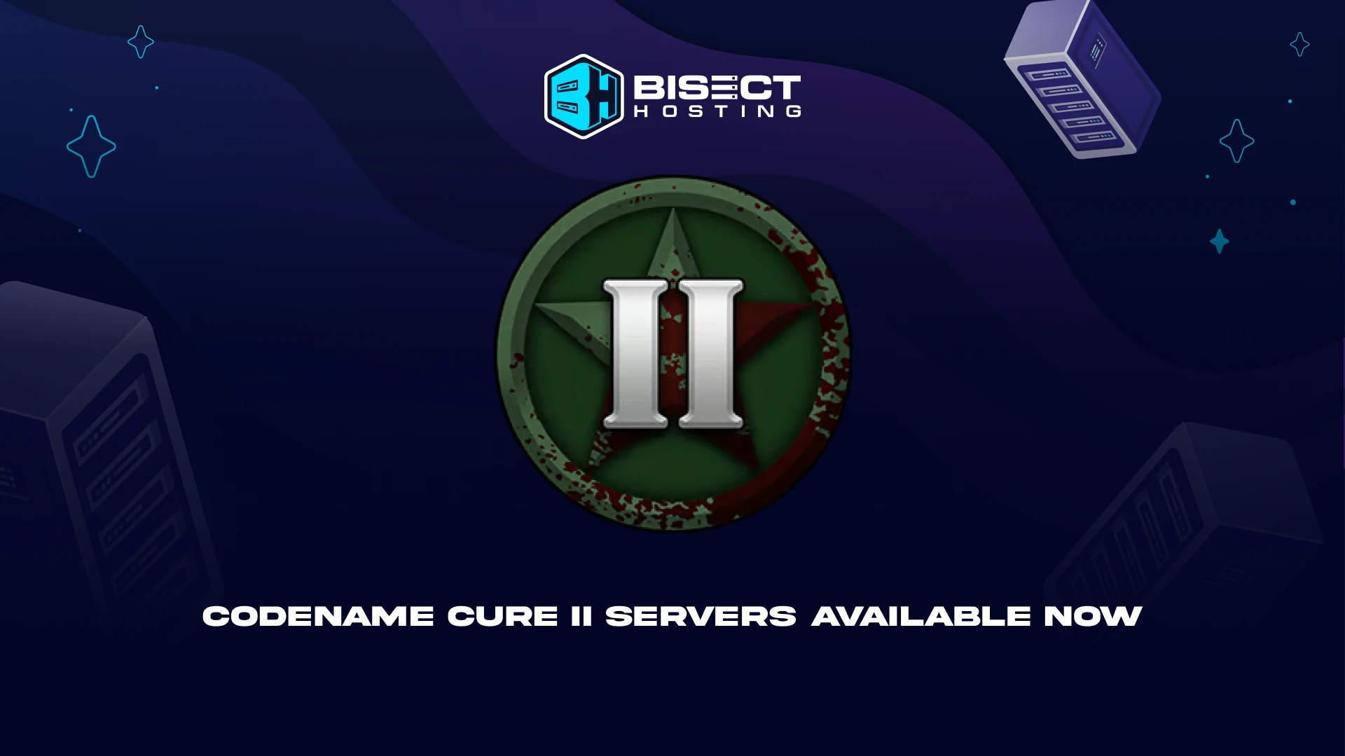 Codename CURE II Hosting Now Available with BisectHosting
