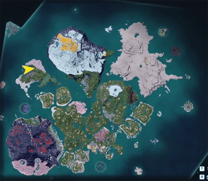 Palworld Cryolinx Location
