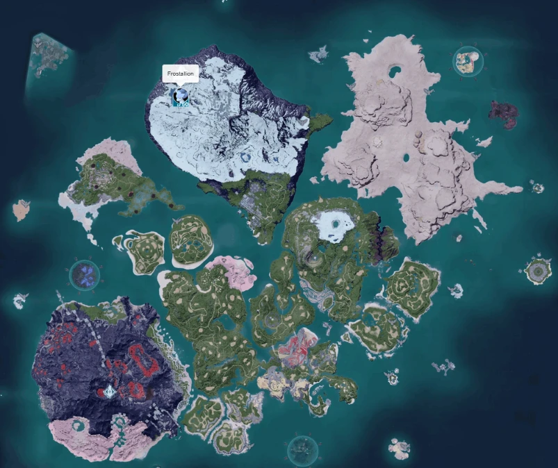 Palworld Frostallion Location