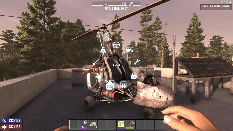 7 Days to Die Gyrocopter Crafting screenshot