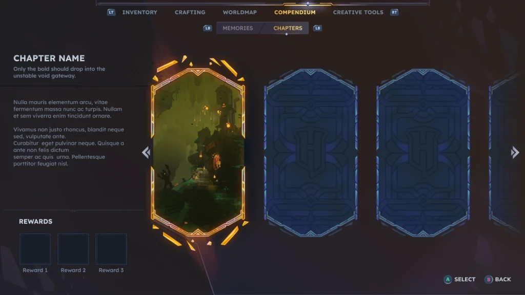 Hytale Chapter 1 UI screenshot
