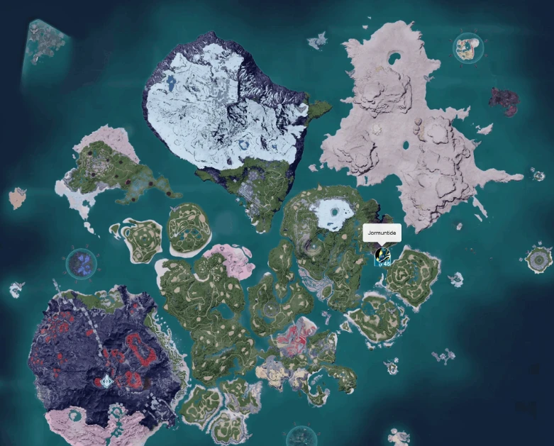 Palworld Jormuntide Location