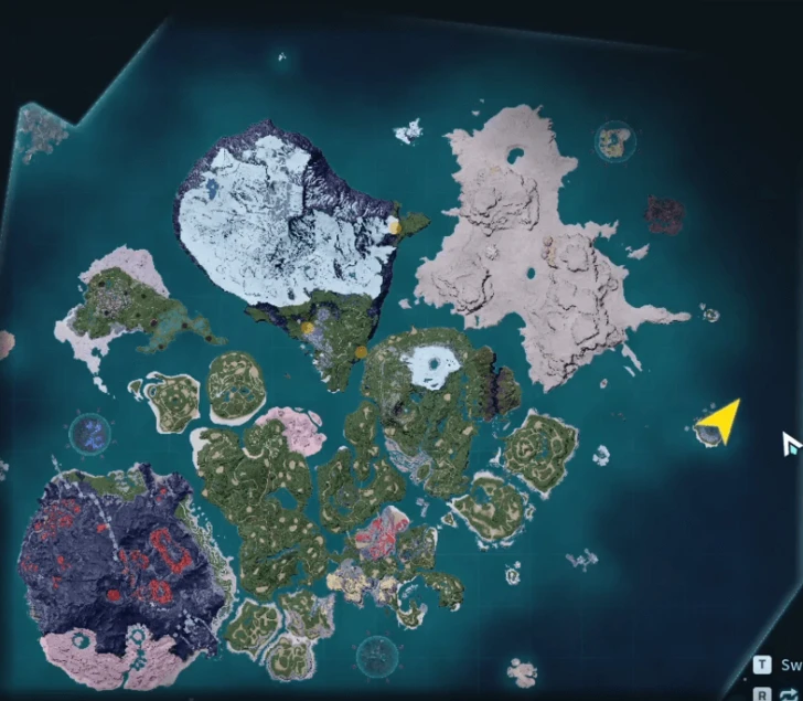 Palworld Mau Cryst Location