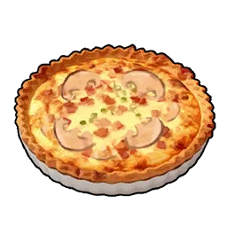 Palworld Mushroom Quiche