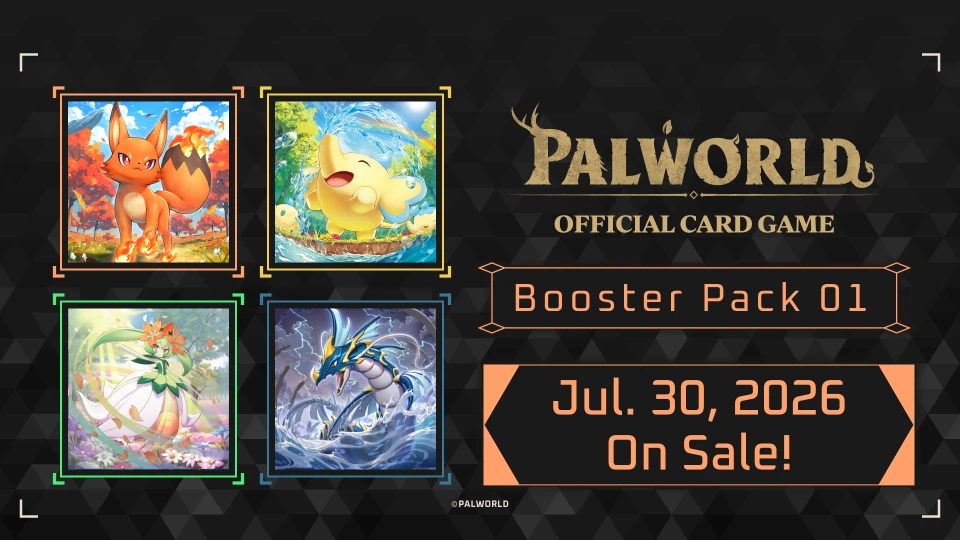 Palworld Trading Card Boosters