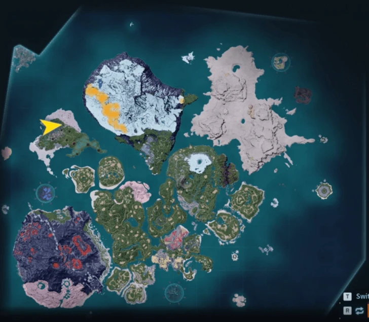 Palworld Sibelyx Location