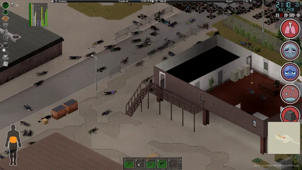 Project Zomboid Moodle screenshot