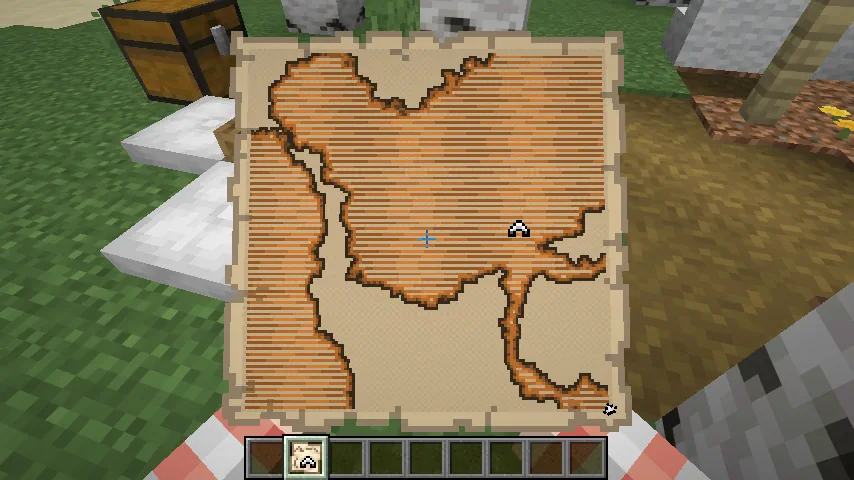 Minecraft Abandoned Camp Map Screenshot