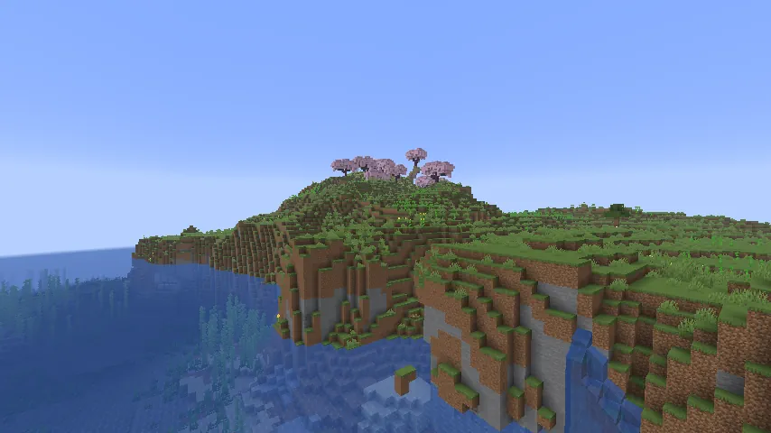 Minecraft Cherry & Plains Mega Island Screenshot