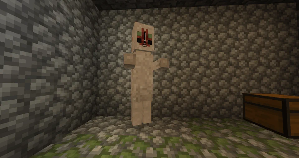 Minecraft SCP-173 Screenshot