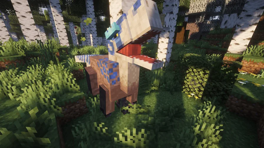 Minecraft Prehistoric World 2 Dinosaur Roaring Screenshot
