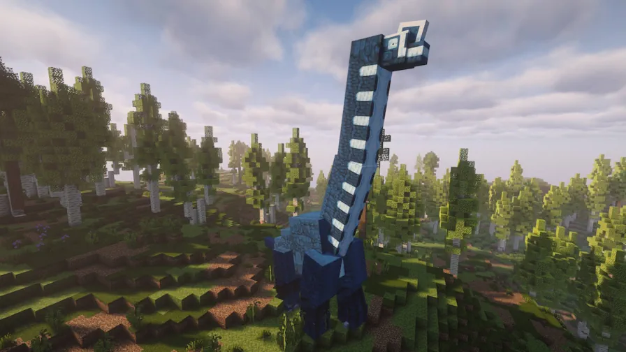 Minecraft Prehistoric World 2 Brachiosaurus Screenshot