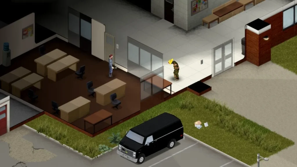Project Zomboid Temporary Base