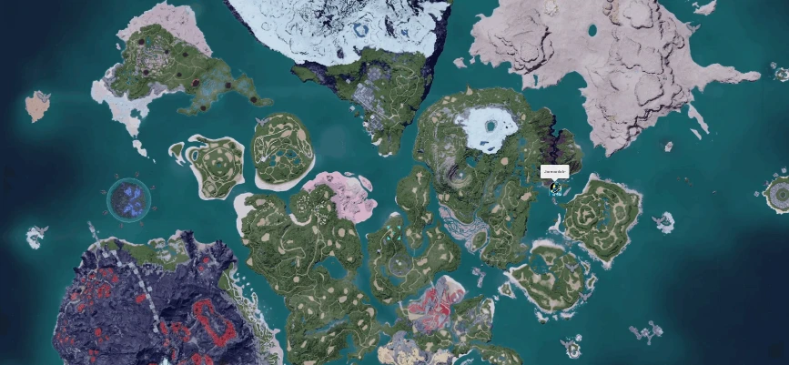 Palworld Jormuntide Location screenshot