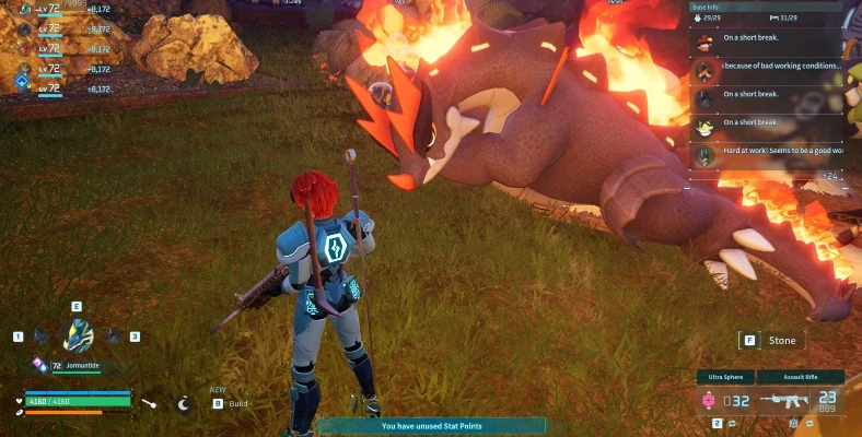 Palworld Moldron Sleeping screenshot