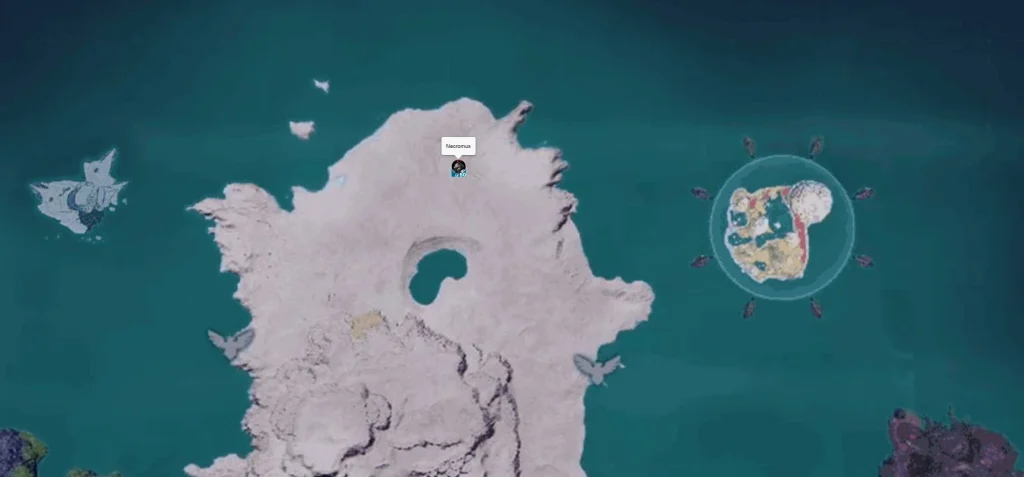 Palworld Necromus Location screenshot