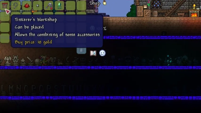 Terraria Tinkerer's Workshop