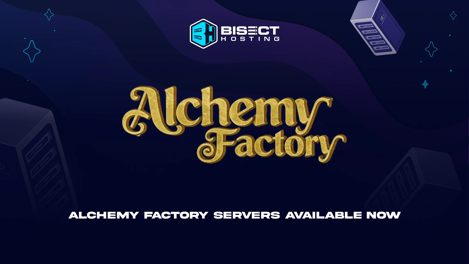 Alchemy Factory Hosting Now Available with BisectHosting