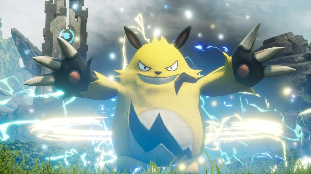 Palworld Grizzbolt Fighting screenshot