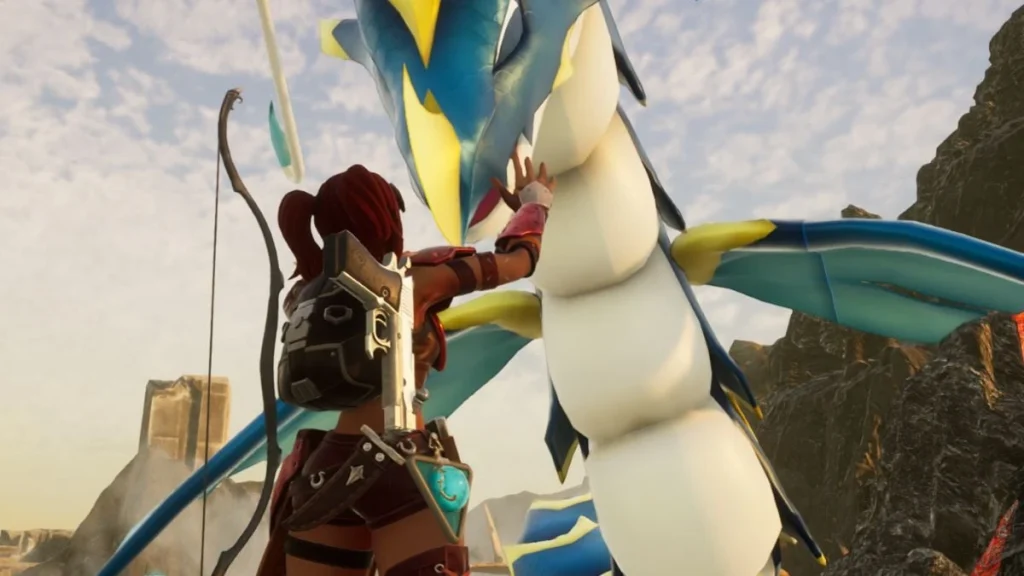 Palworld Petting Jormuntide screenshot