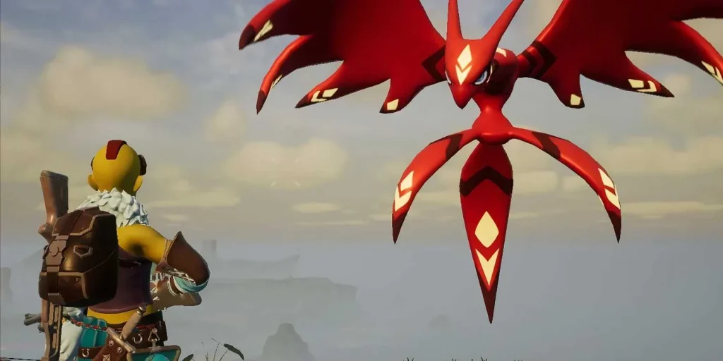 Palworld Suzaku Fight screenshot