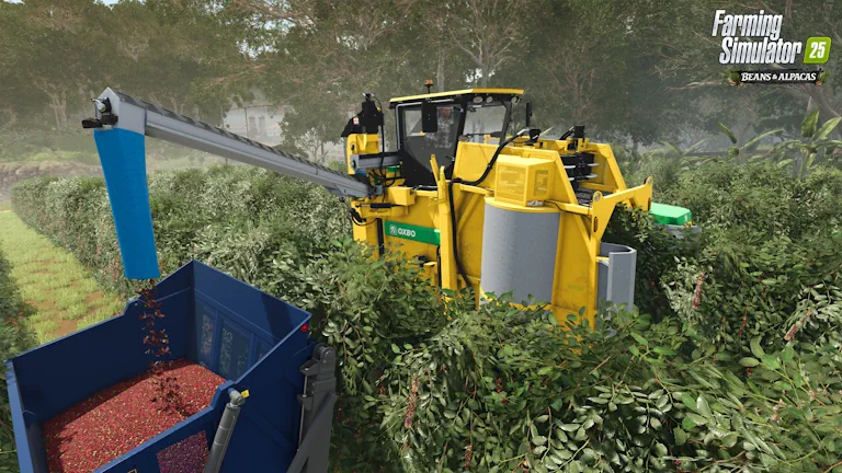 Farming Simulator 25 Beans & Alpacas Coffee Harvest Screenshot