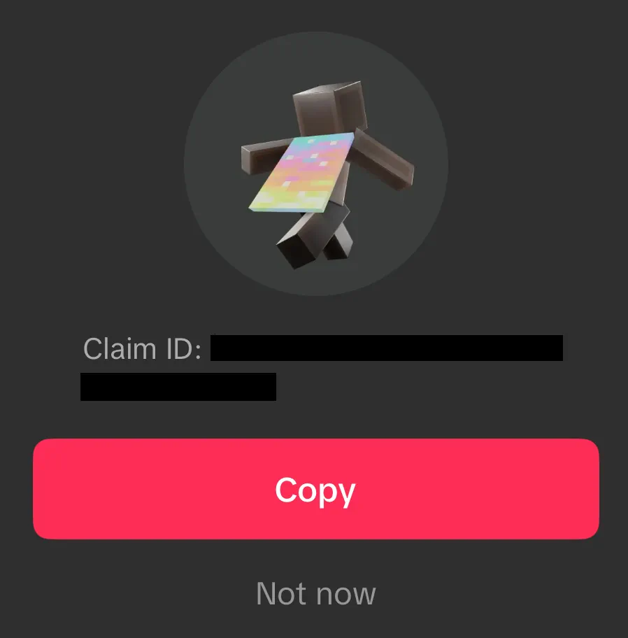 TikTok Aurora Cape Code Screenshot