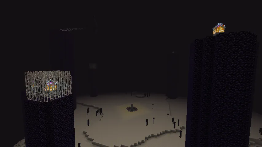 Minecraft End Crystals Screenshot