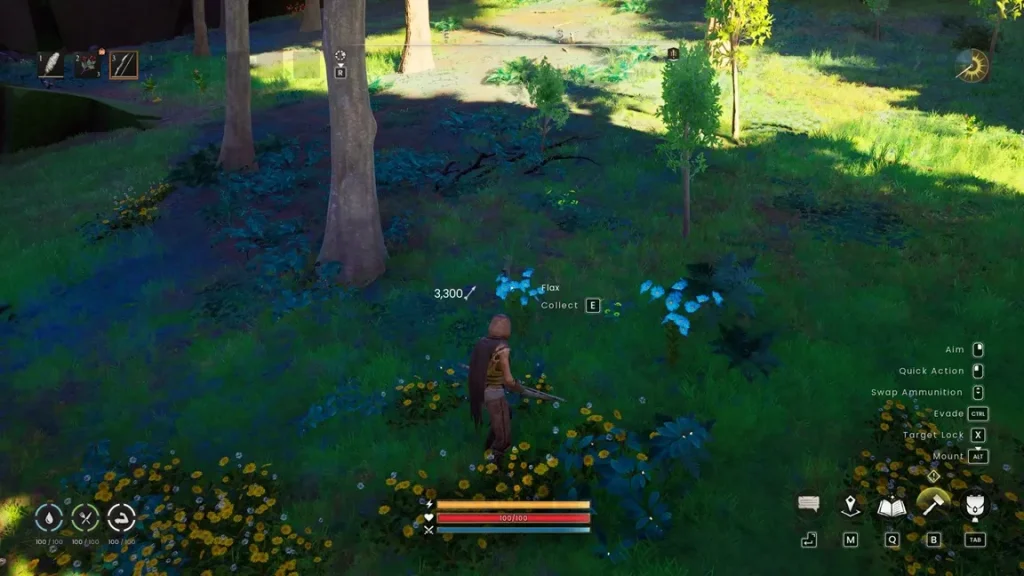 RuneScape Dragonwilds Flax