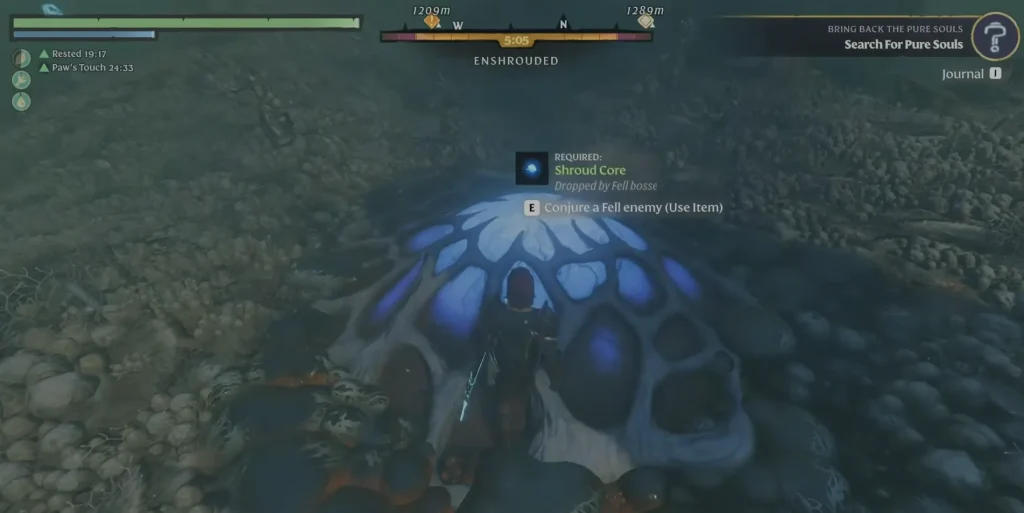 Enshrouded Fell Critter Queen Spawn screenshot