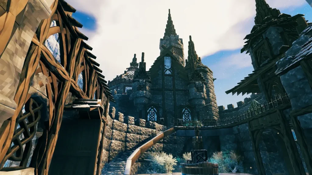 Valheim Snowspire Citadel Build