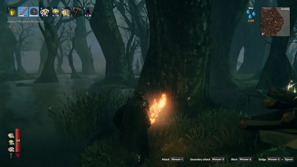 Valheim Writhan Roots