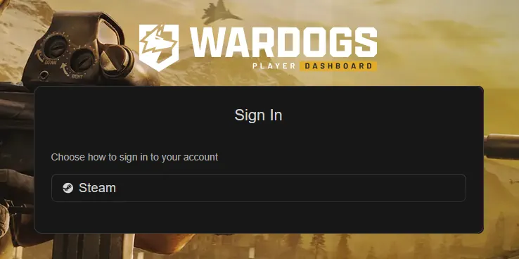 Wardogs Twitch And Steam Link Page