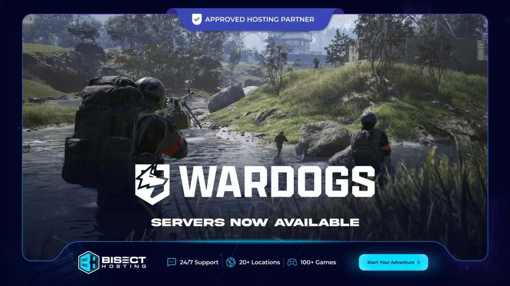 BisectHosting WARDOGS server pre orders available now