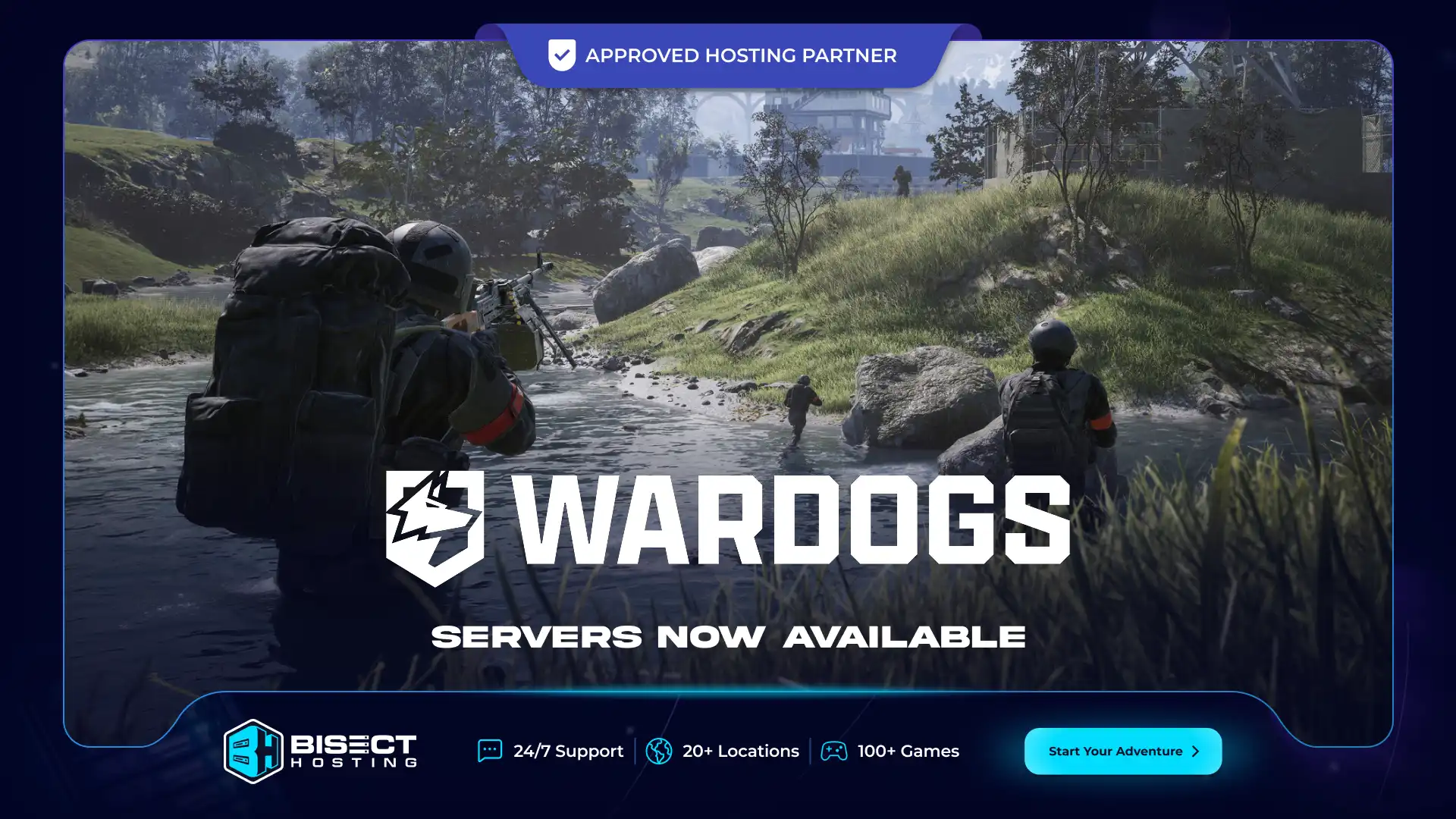 BULKHEAD x BisectHosting Approved Hosting Partnership: WARDOGS Preorders Available Now