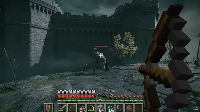 Minecraft Elden Ring Mod Screenshot