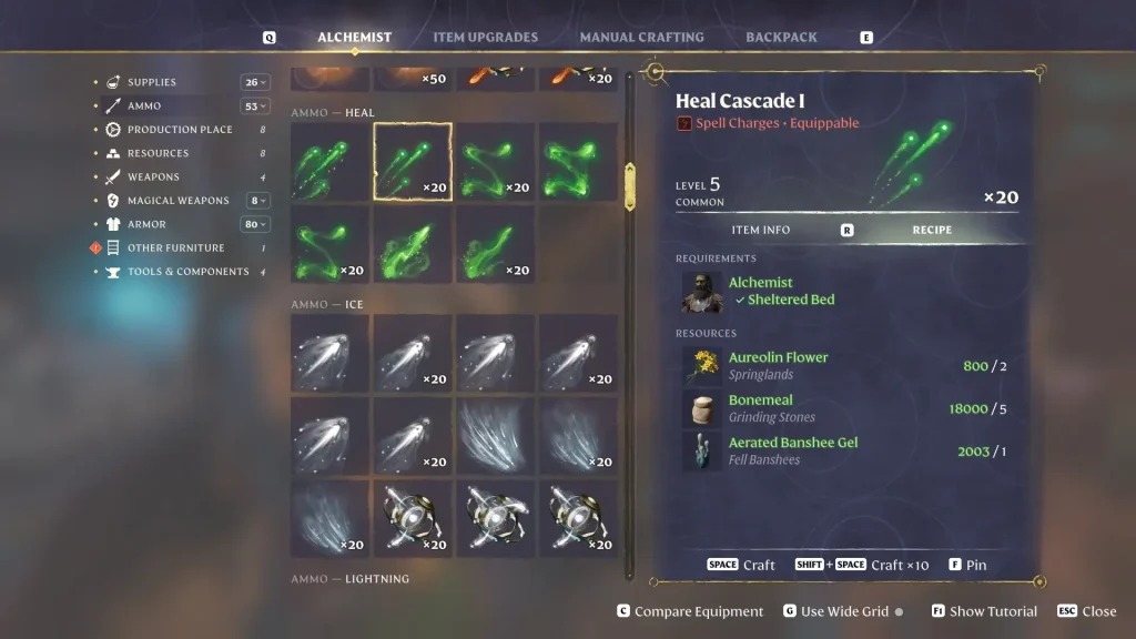 Enshrouded Aerated Banshee Gel Guide: Locations, Crafting Recipes ...