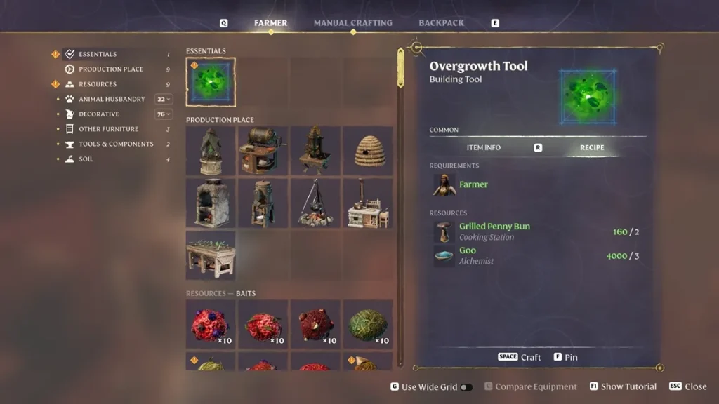 Enshrouded Farmer Shop