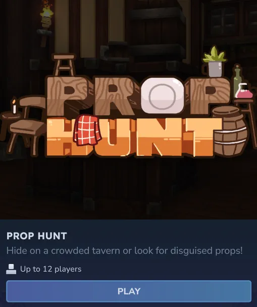 Hytale Prop Hunt Minigame Logo