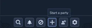 Hytale Party Button