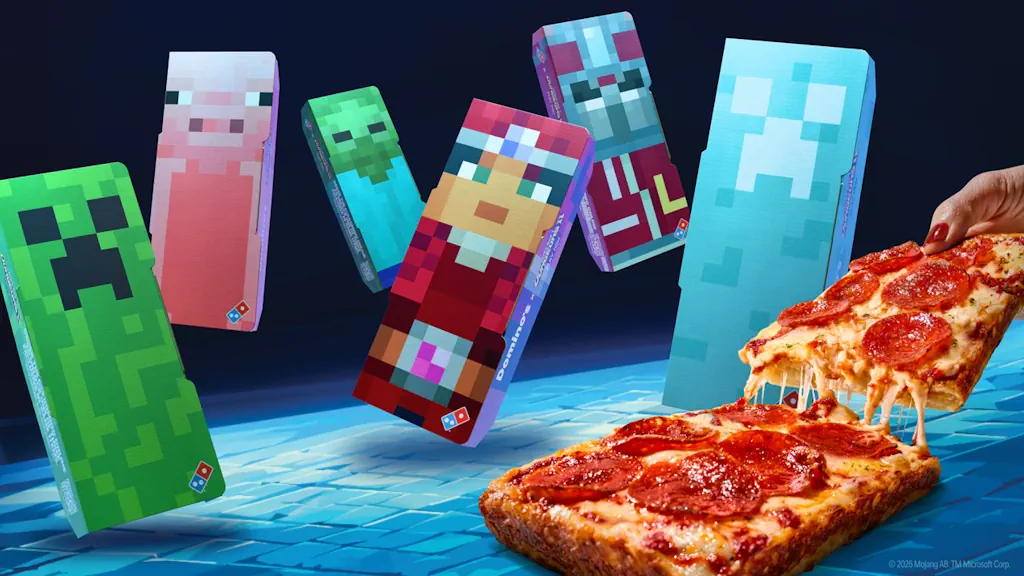 Dominos Minecraft Collab Boxes