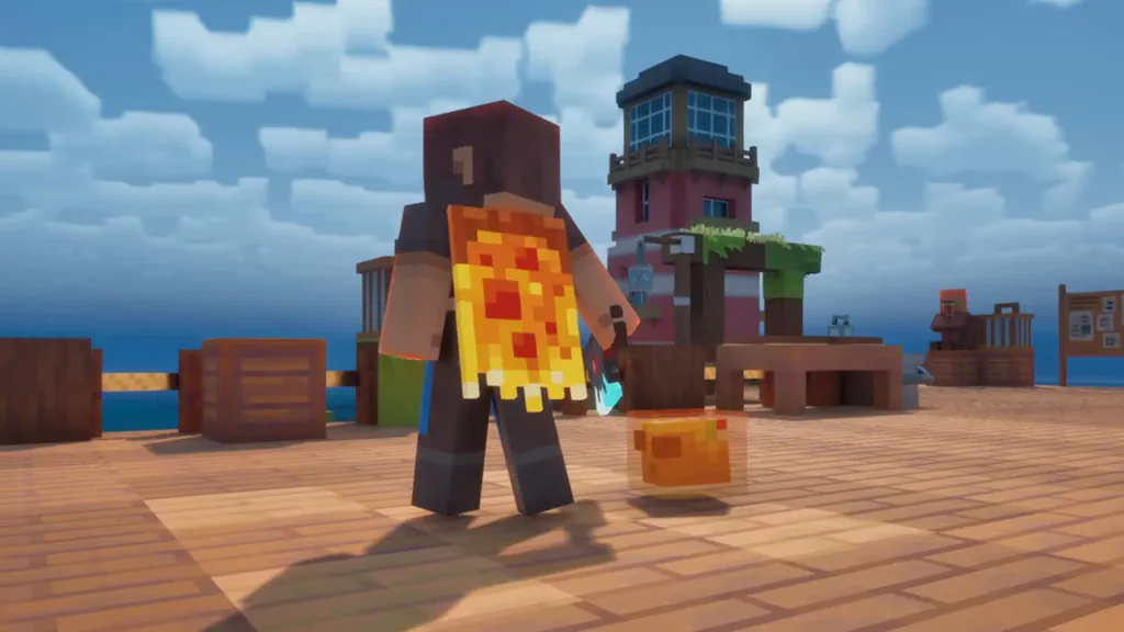 Minecraft Slice Slayer Cape Screenshot