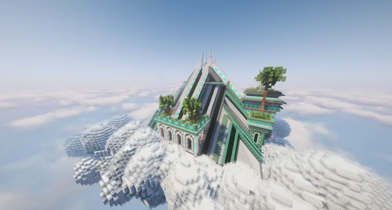 Minecraft FTB Evolution 2 Pyramid Screenshot