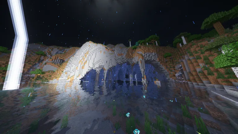 Minecraft FTB Evolution 2 Coastal Cave Screenshot