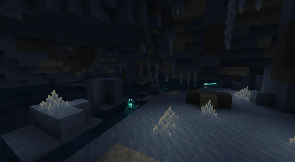 Minecraft Ice Caves & Glow Squids Screenshot