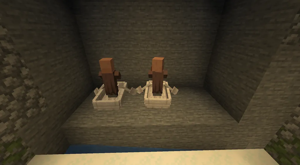 Minecraft Frostbite Zombie Farm Villager Ledge