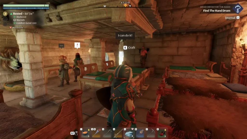 Enshrouded NPCs in Base screenshot