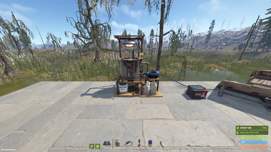 Rust Biofuel Generator